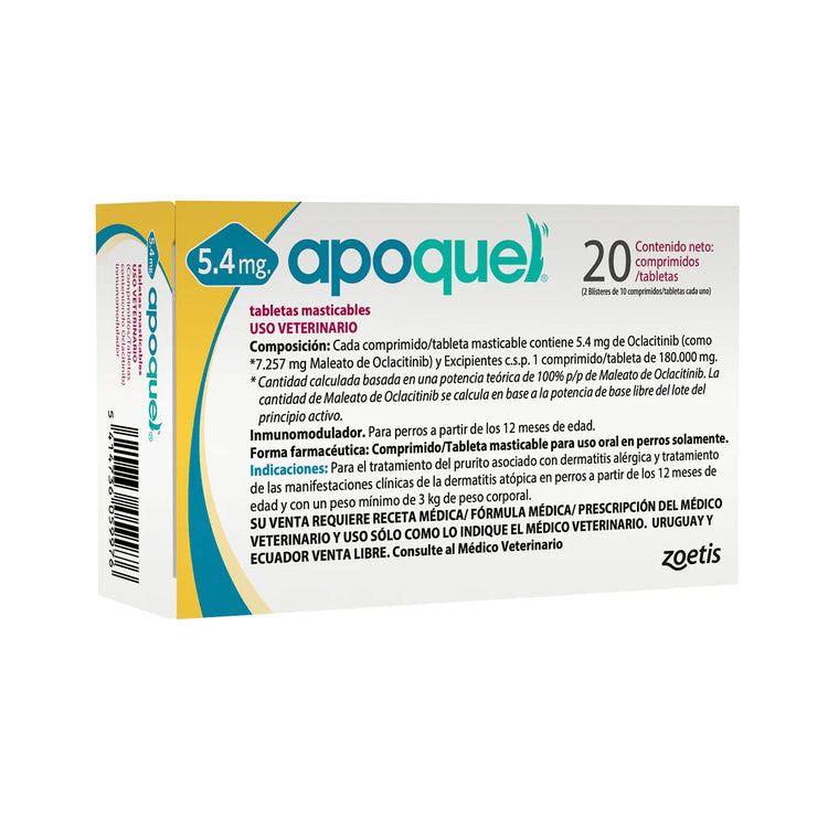 APOQUEL 5.4 MG TABS MAST. 2 BLSX10 (20)