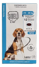 SHIELD OUT 10 A 20KG 500 MG.