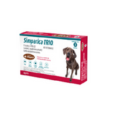 SIMPARICA TRIO BROWN 40.1-60KG 72 MG C/1 TAB.