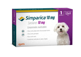 SIMPARICA 10 MG 1 TAB (2.5kg a 5kg)