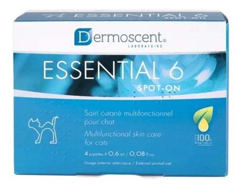 ESSENTIAL 6 SPOT-ON CATS 4PIPETAS 0.6ML