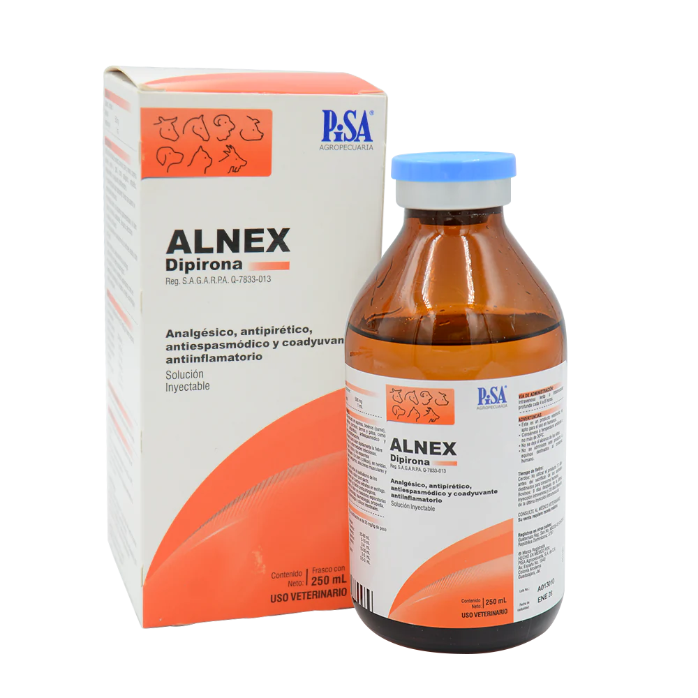 ALNEX SOL. INY 250 ML