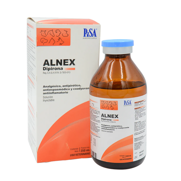 ALNEX SOL. INY 250 ML