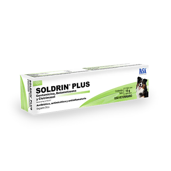 SOLDRIN PLUS UNGUENTO TUBO 15 GRS