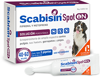 SCABISIN SPOT ON SOL 6.0ML 40 A 60KG C/3