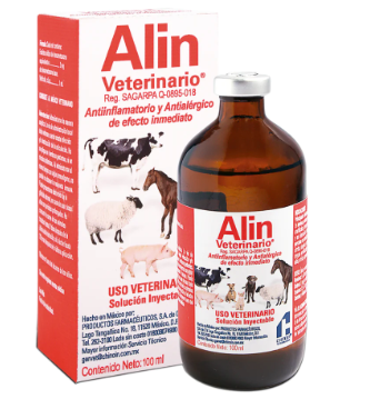 ALIN SOL INY 100 ML VET