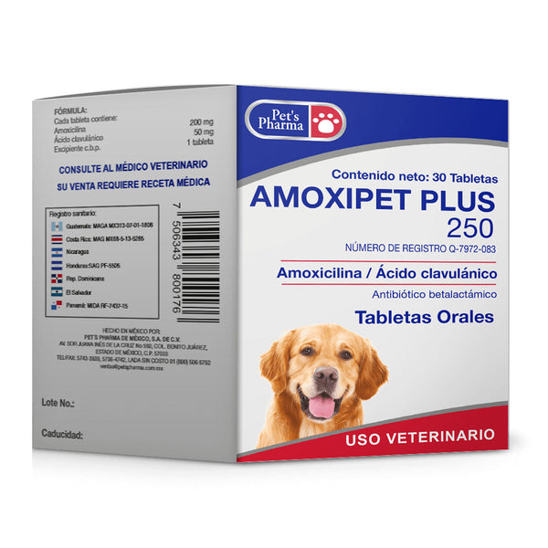 AMOXIPET PLUS 250 30 TAB