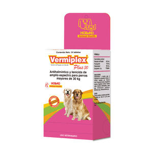 VERMIPLEX PLUS 30 c/24 Tab.