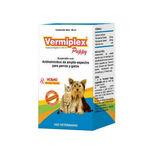 VERMIPLEX PUPPY SUSPENSION 40 ml.