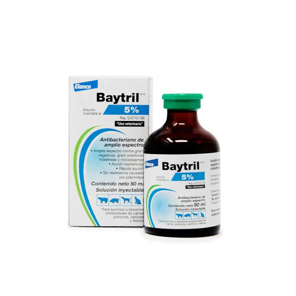 BAYTRIL INY. 5% 50ml