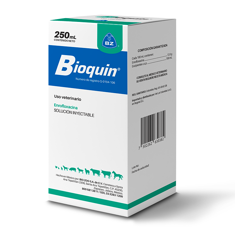 BIOQUIN 12% INY. 20 ML