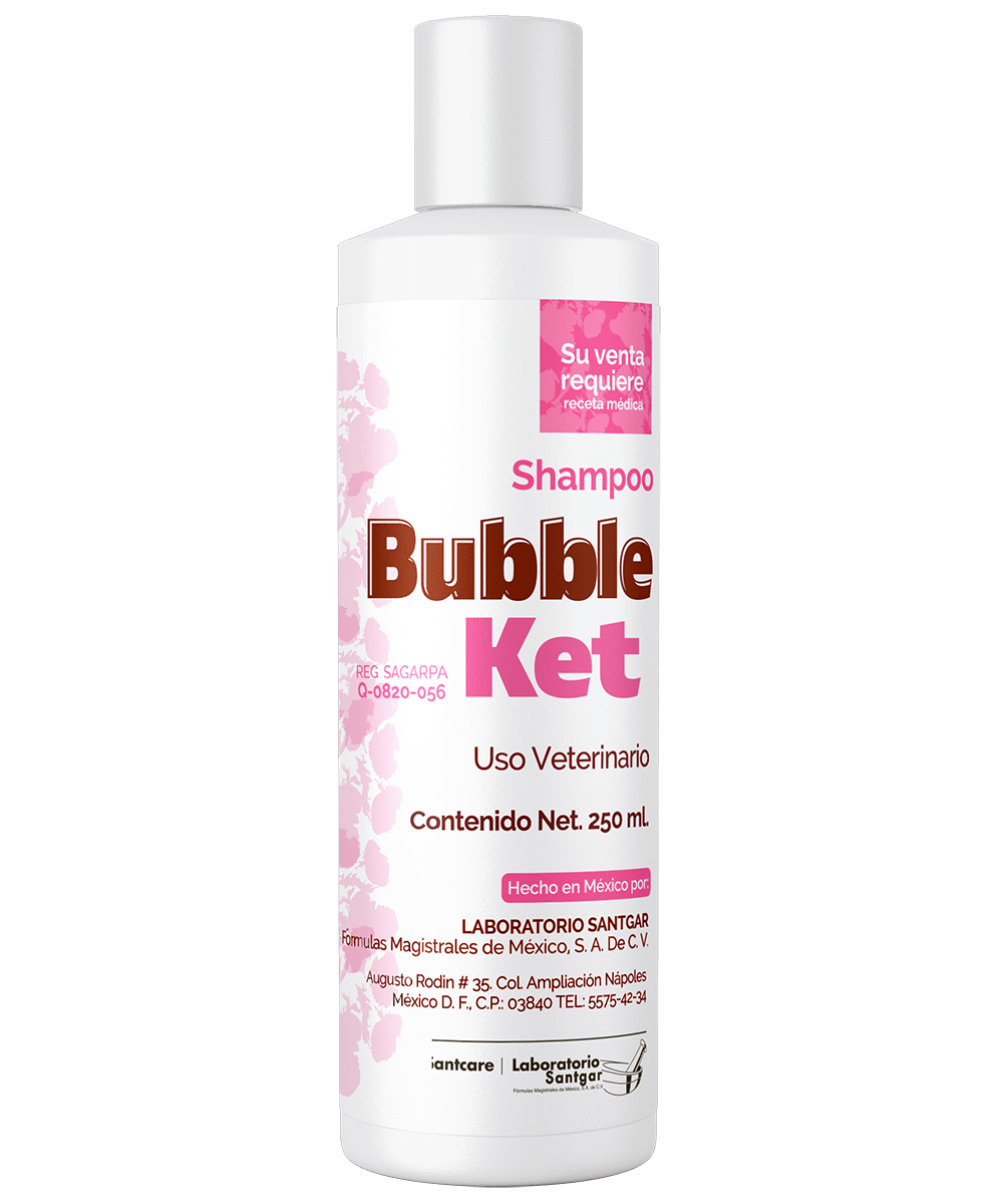 BUBBLE KET SHAMPOO 940 ML.