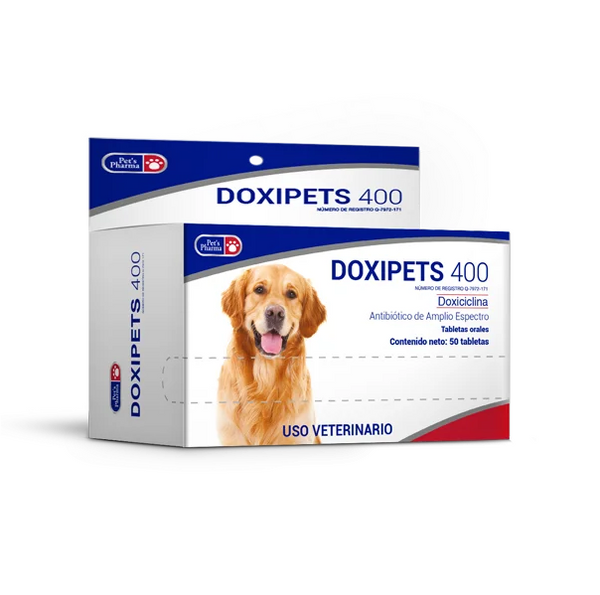 DOXI PETS 400 C/50 TABS