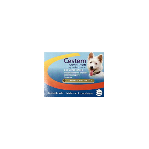 CESTEM COMPUESTO 12X4 TABS MX