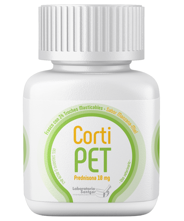 CORTIPET 10 MG MIEL-MANZANA