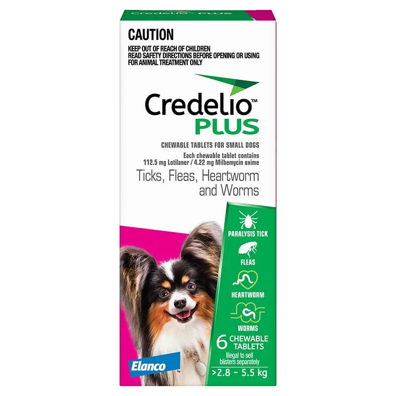 CREDELIO PLUS TAB 112.50 MG 2.8-5KG C/1
