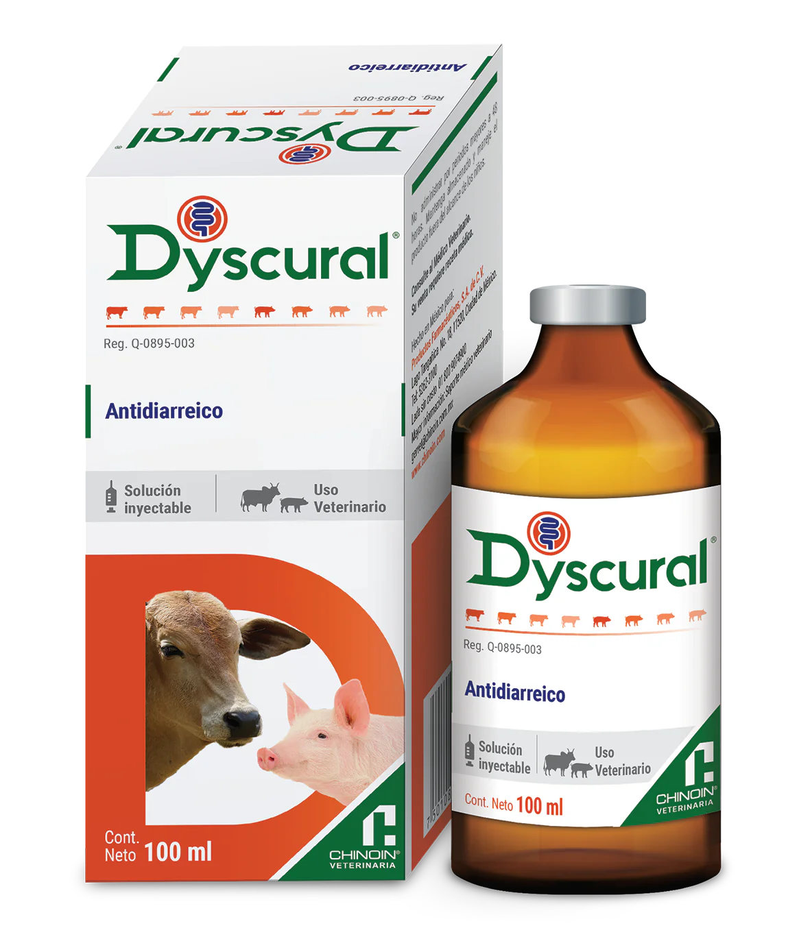 DYSCURAL SIMPLE SOL. INY. 100 ML VET.
