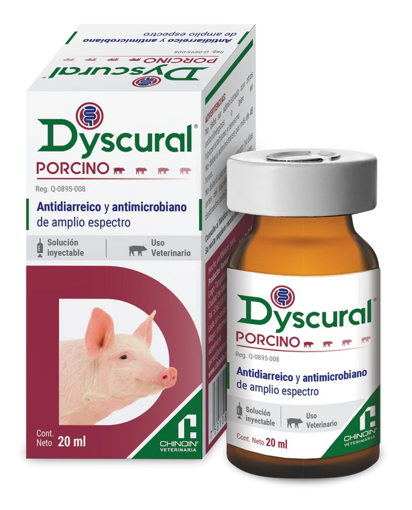 DYSCURAL PORCINO SOL. INY. 100 ML. VET.