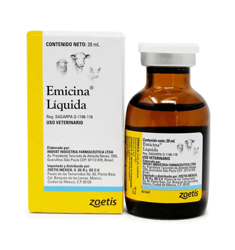 EMICINA LIQ. 20 ml.
