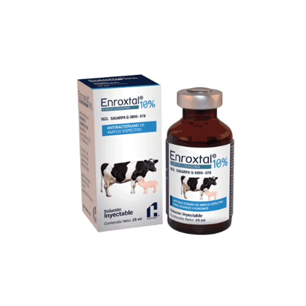 ENROXTAL SOL. INY. 10% 25 ML VET.