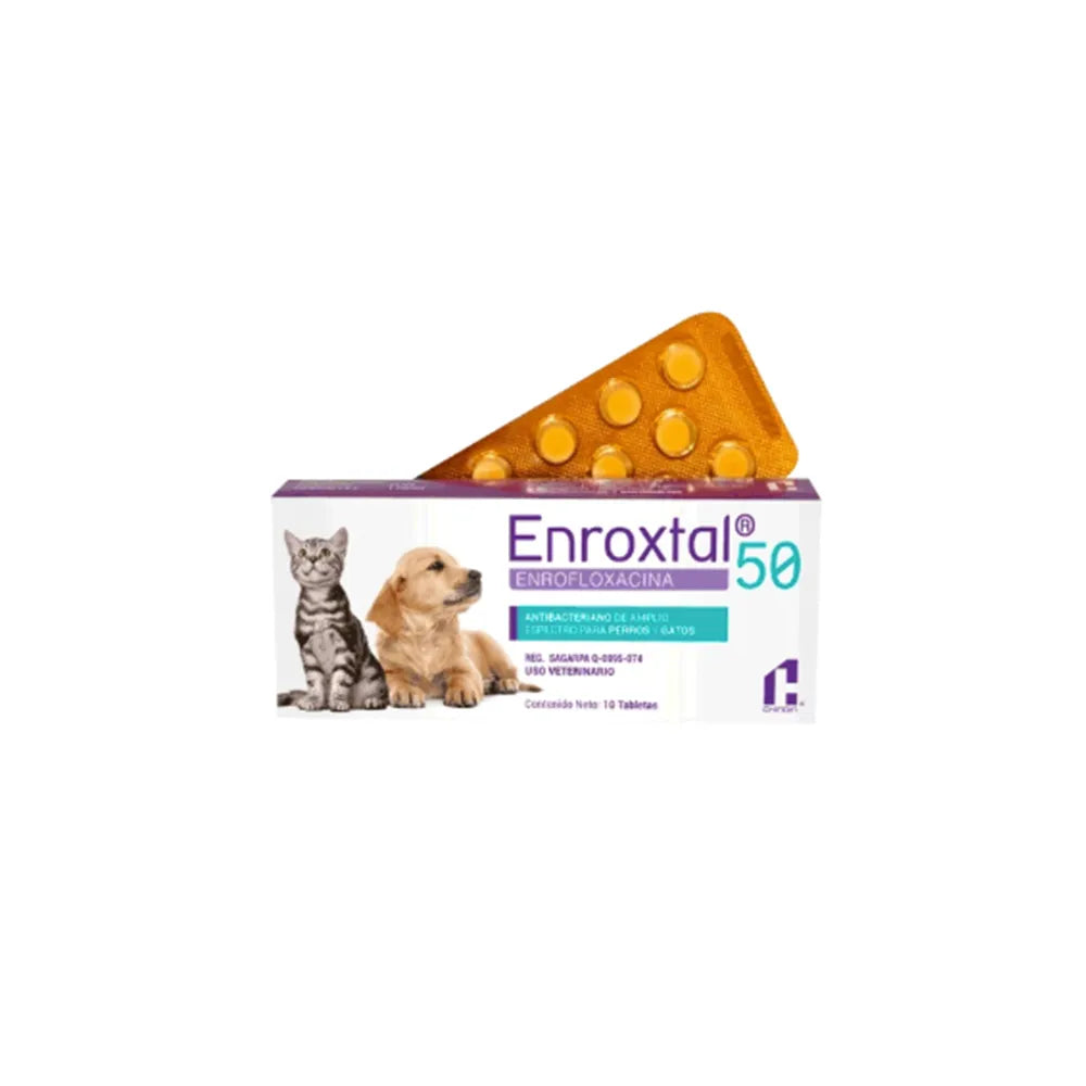 ENROXTAL TABS. 50 MG C/30 VET.