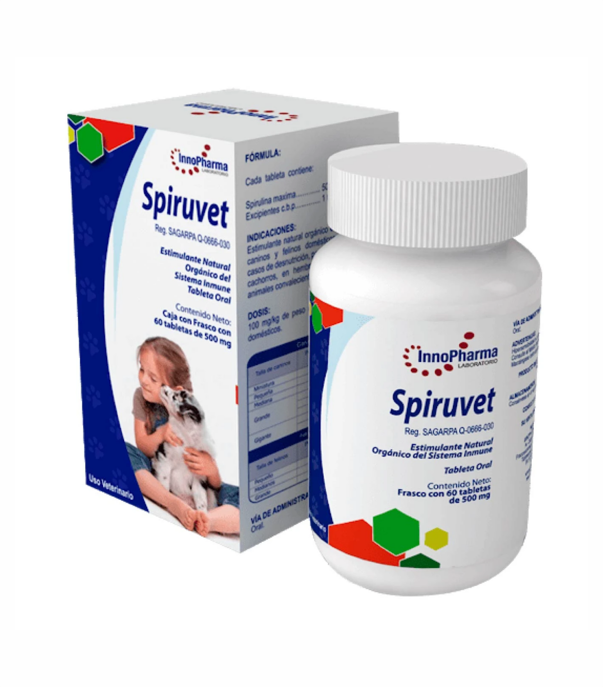 SPIRUVET 60 TAB