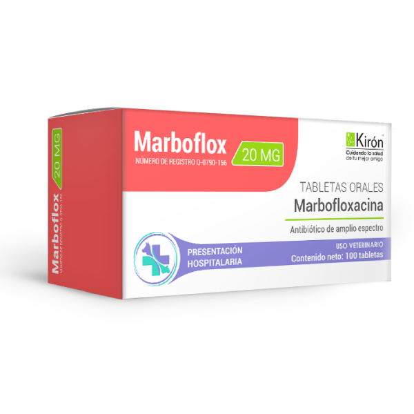 MARBOFLOX 20MG C/100 TAB.