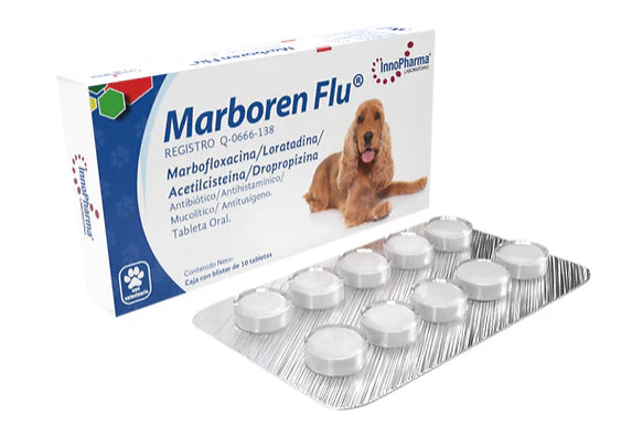 MARBORENFLU 10 TABLETAS