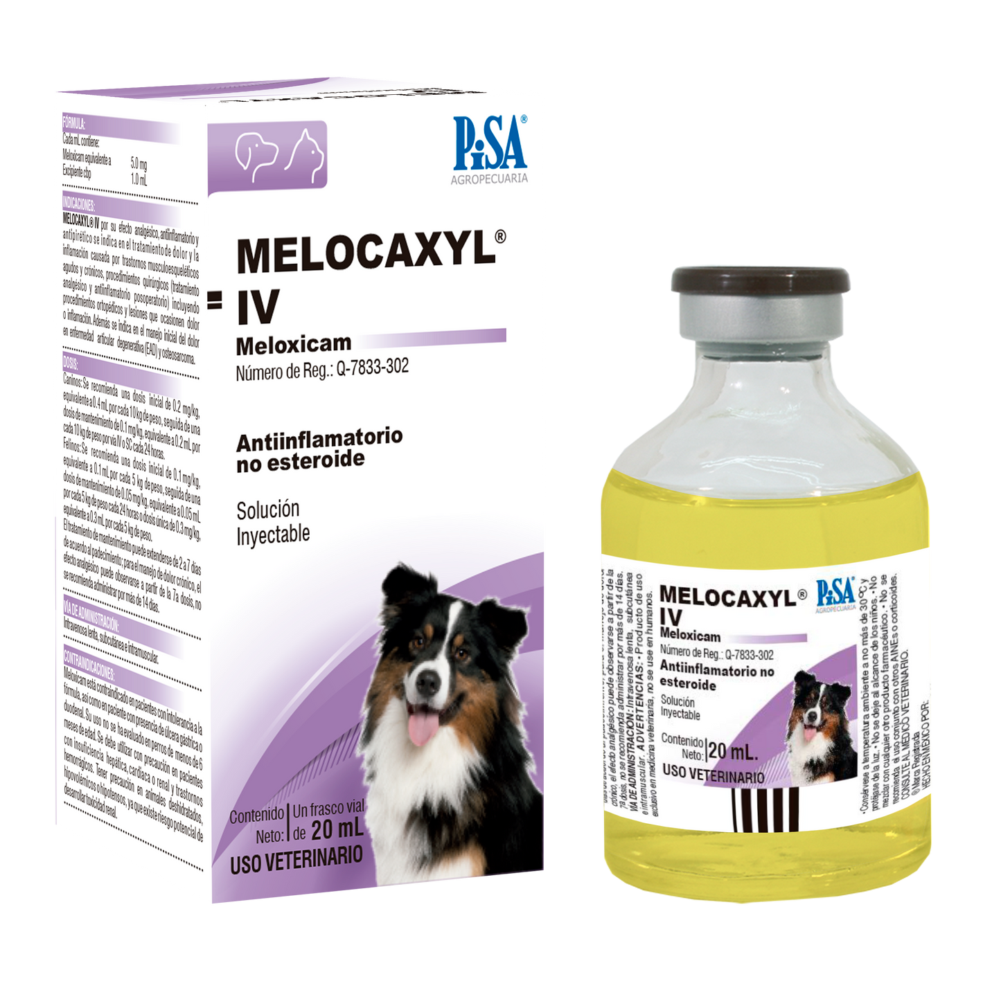 MELOCAXYL IV SOL. INY. FCO 20 ML