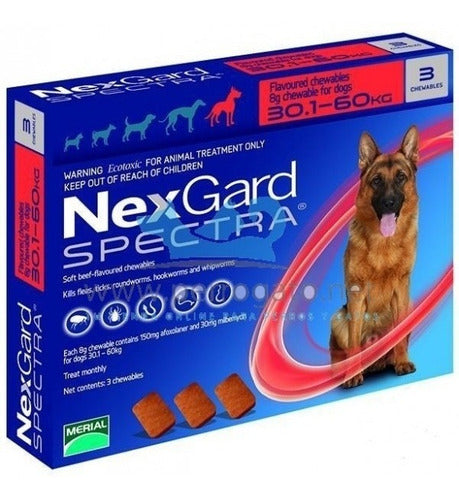 NEXGARD SPECTRA  XL  (30.1-60kg) C/3 TAB