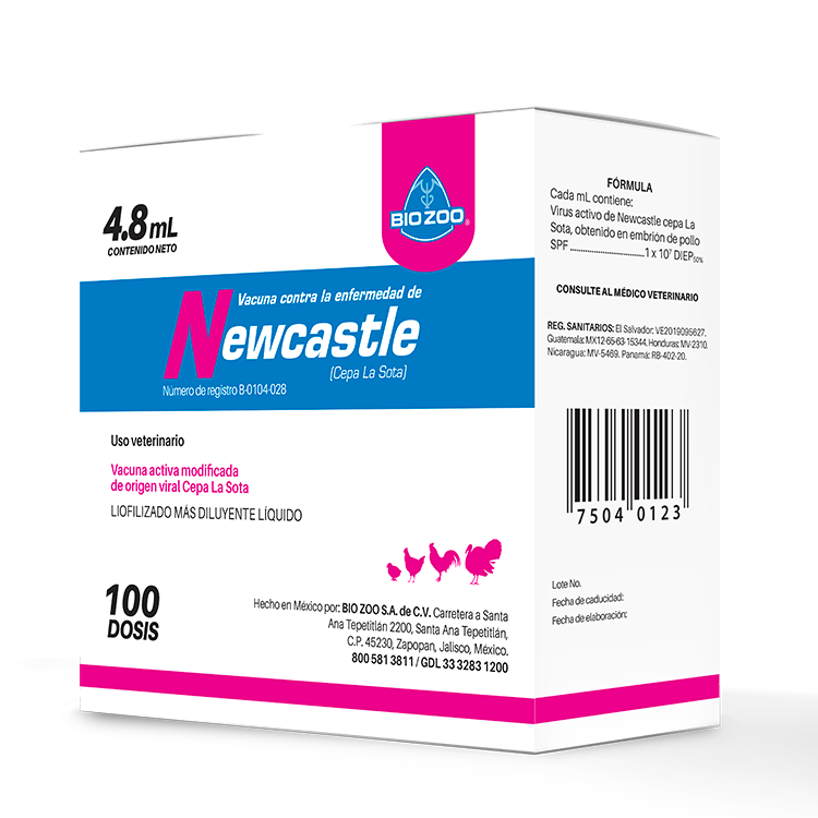 NEWCASTLE L.S. 100 DS VACUNA