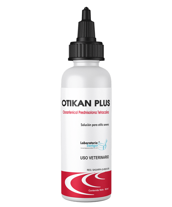 OTIKAN PLUS SOLUCION SEVERA 60 ML