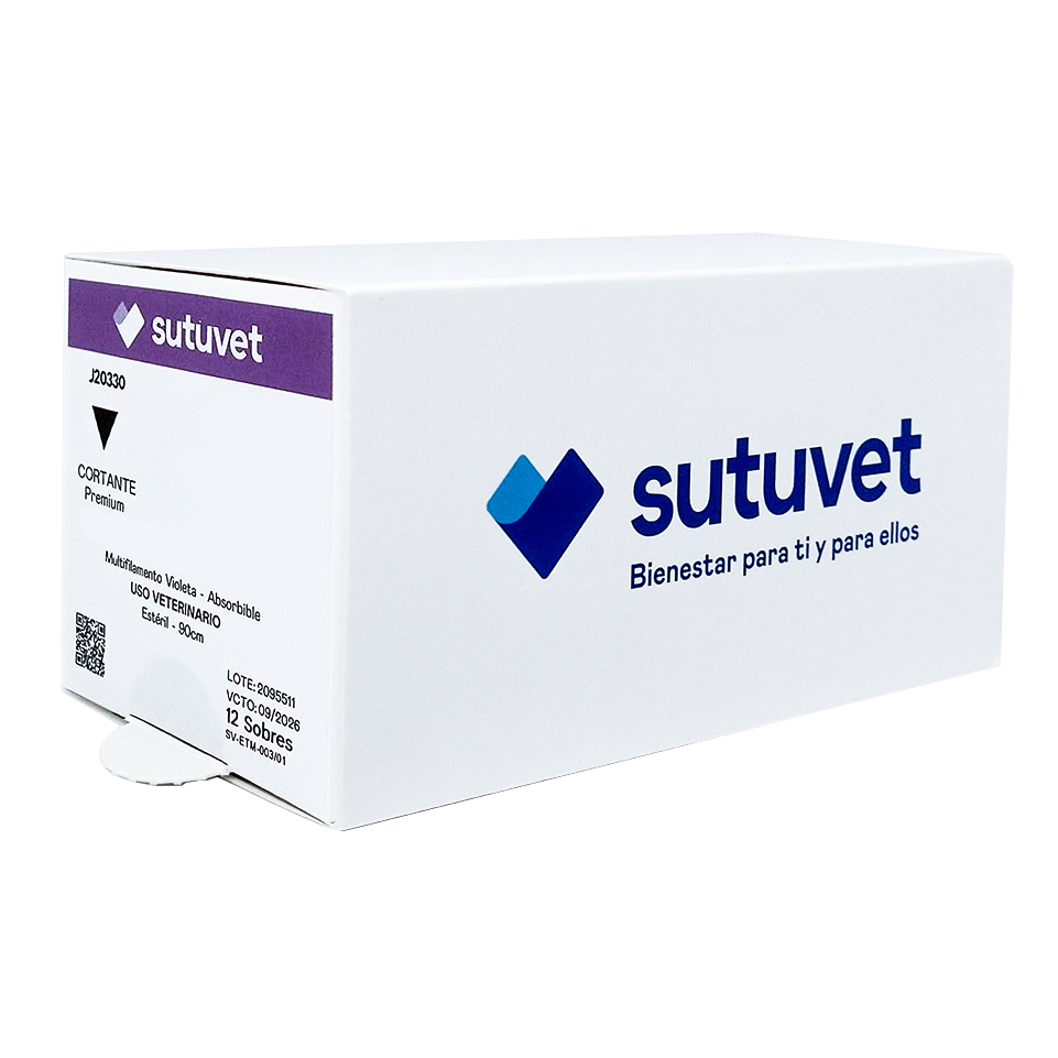 SUTURA ABSORBIBLE PGA 3-0