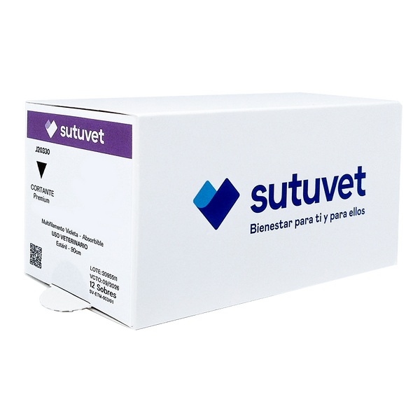 SUTURA ABSORBIBLE PGA 3-0