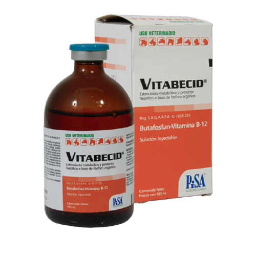 VITABECID SOL. INY. 100 ml.