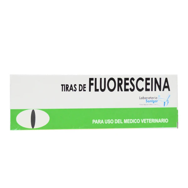 TIRAS DE FLUORESCEINA C/100 PZ