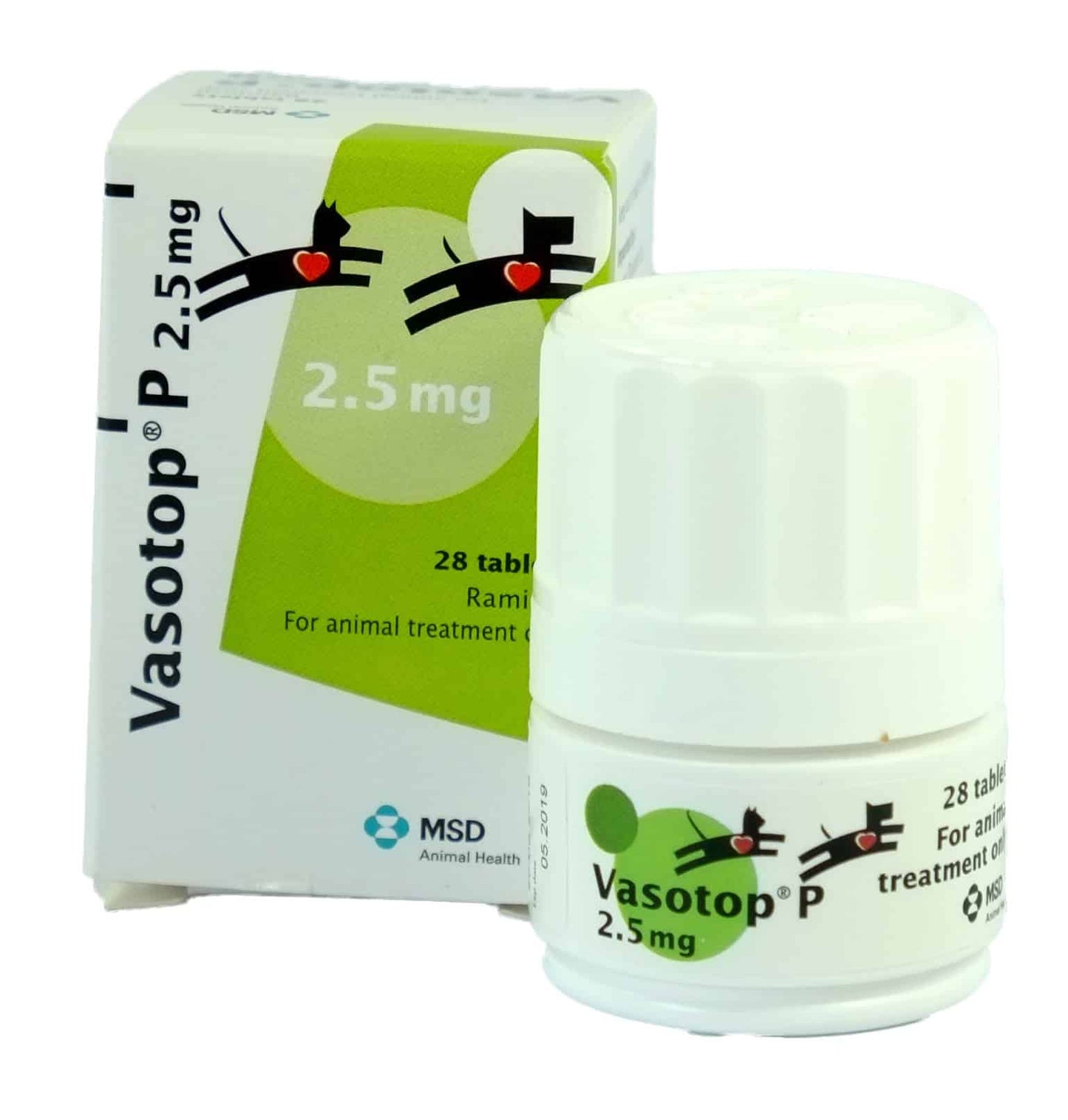 VASOTOP P 2.50 mg. C/28 tab.