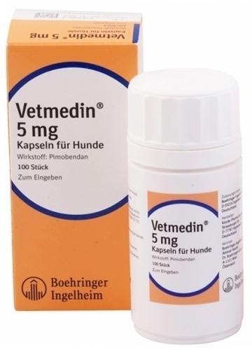 VETMEDIN 5.0 MG C/100 PZS