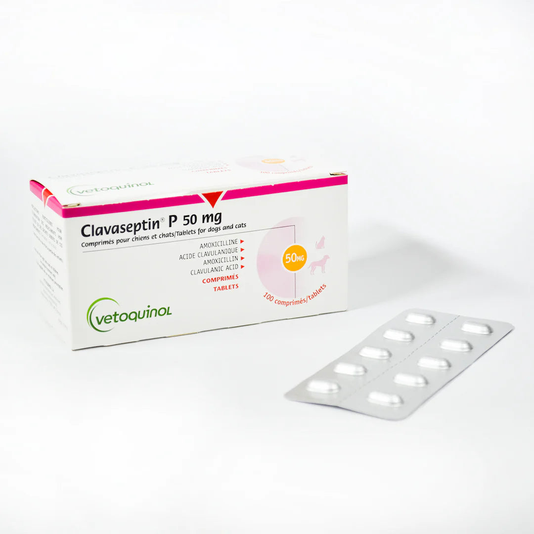CLAVASEPTIN P 50 MG C/100 COMPRIMIDOS