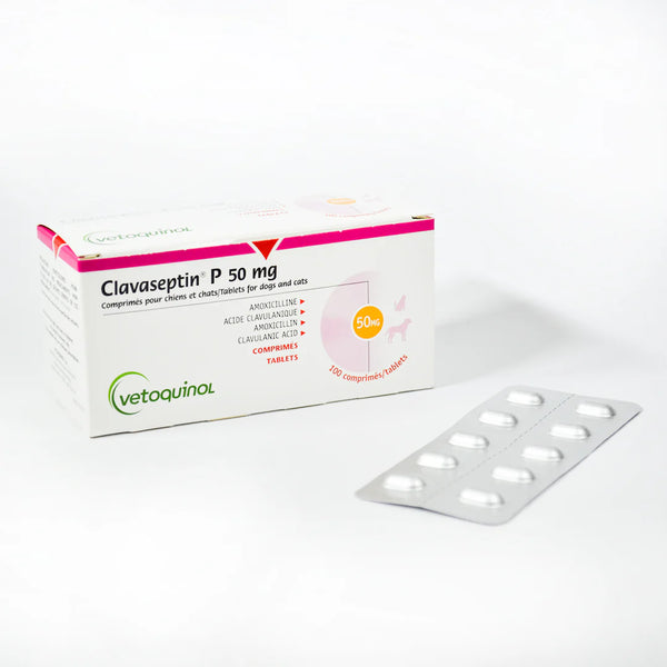 CLAVASEPTIN P 50 MG C/100 COMPRIMIDOS