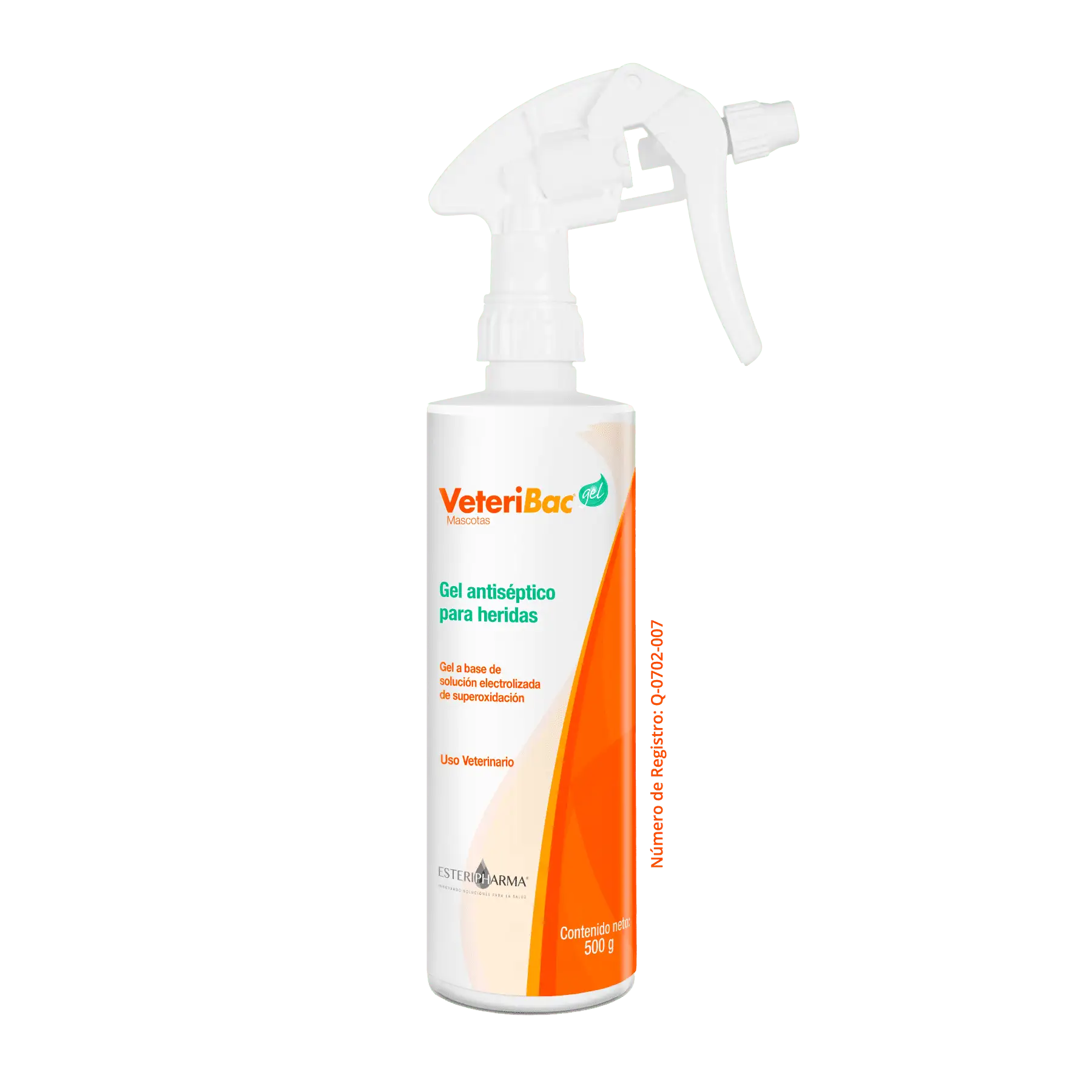VETERIBAC ANTISEP SOL FCO C/AT 500 ML