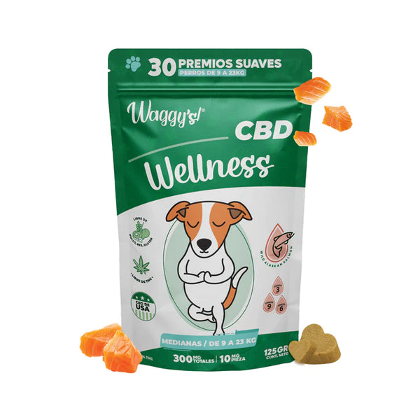 Premios Waggys CBD Perro R/MED 300 MG