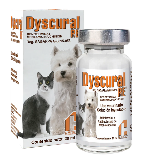 DYSCURAL PVE SOL. INY. 20 ML VET.