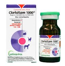 CLORKETAM 10 ML.*