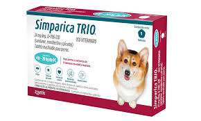 SIMPARICA TRIO BLUE 10.1-20KG 24 MG C/1 TAB.