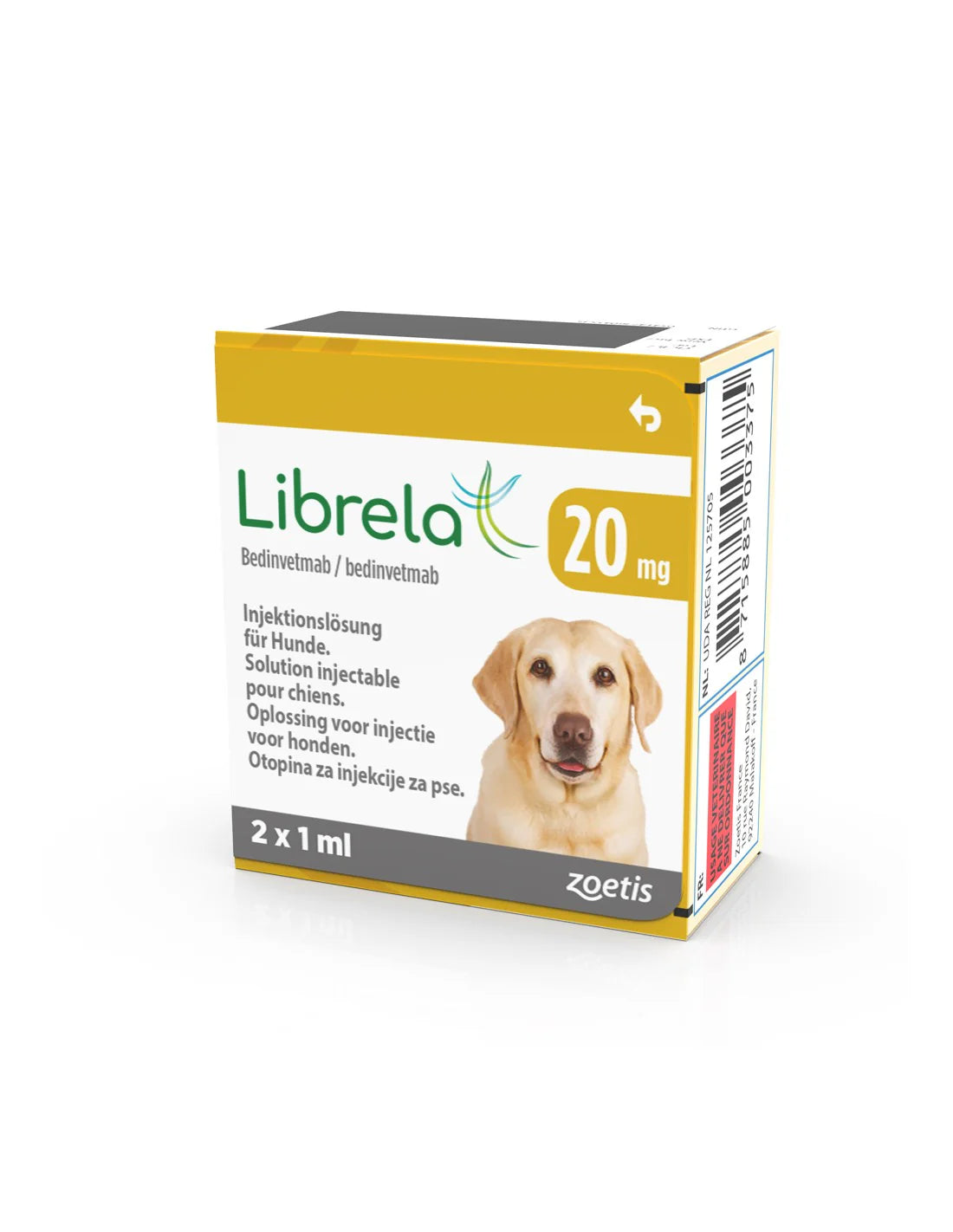 LIBRELA SOL, 20MG C/2 VIALES
