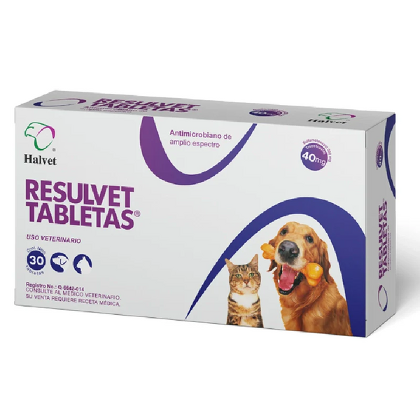 RESULVET 30 TABS