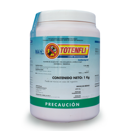 TOTENFLI 1% CEBO EXH C/50 SOB 20 GR C/U