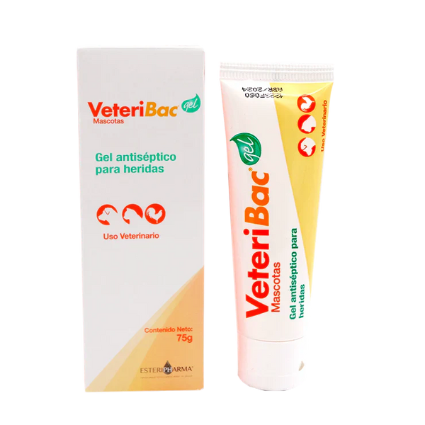 VETERIBAC GEL TUBO 75 GRS
