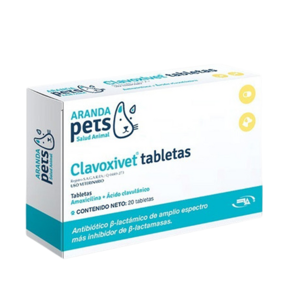 CLAVOXIVET 20 TABS